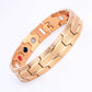 Men’s Retro Cross Double-Row Magnetic Bracelet