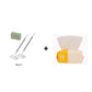Extendable Telescopic Disposable Flat Clip Mop, 360° Swivel Lightweight Floor Mop