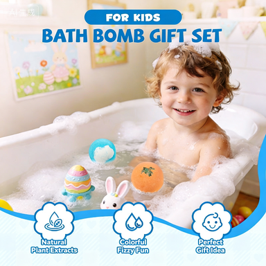 🛁 50% OFF |🌊 Ocean Theme Bath Bombs | 60g*12 Pcs, Foamy Bath Time & Fun Gift Idea ✨