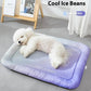 🔥LAST DAY SALE ONLY￡14.99!!❄Pet Cooling Mat for Dogs & Cats 🐾  Naturally Cool Ice-Silk Pad • Breathable, Washable & Soft 🌿  For Floors, Sofas & Car Travel • Multiple Sizes • Gradient Colours ☀️🐶🐱