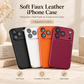 📢📢50% DE RÉDUCTION !! ⏰ Nouvelles couleurs inspirées de l'iPhone 18 ! Étui luxueux en simili cuir souple 💎 | Toucher haut de gamme ✨