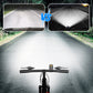 LED waterdichte oplaadbare fietslamp met clip