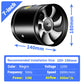 💨 50% OFF! Pousbo® Super Suction Mute Exhaust Fan – Powerful airflow, ultra-quiet (<30dB)🛡️✨