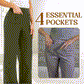 💖LAST DAY SALE 50% OFF💖2026 Women's New Type Casual High Waist Stretch Pants