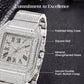 🎁New Arrival 53% OFF✨Luxury Square Rhinestone Watch – Elegant Sparkle for Every Occasion✨