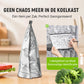 Herbruikbare afsluitbare bewaarzakjes van aluminiumfolie