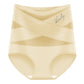 🔥Buy 1 Get 2 Free (3 PCS)✨Plus-Size High-Waist Cross Tummy Control Panties