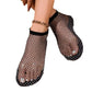 🔥Ultra-comfortable House Shoes in shiny mesh with gems