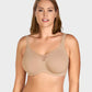 🏆 Last Day Special Price £10.99! 💐Women's Elegant Sheer Full Coverage Plus Size Bra