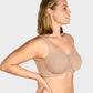 🏆 Last Day Special Price £10.99! 💐Women's Elegant Sheer Full Coverage Plus Size Bra