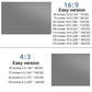Draagbare projector 4K lichtdicht kamerscherm