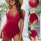 🔥Slimming Mesh Sheer Sarong Wraps Swimsuit