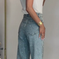 🔥Straight leg jeans with rhinestones✨Become the shining protagonist！✨