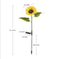 🌻 Solar Sunflower Lights ✅ Waterproof & Auto On/Off | Glowing Garden Decor ✨