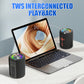 2-in-1 Magnetische, Dubbel Splitsbare Bluetooth Luidspreker