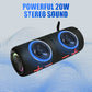 2-in-1 Magnetische, Dubbel Splitsbare Bluetooth Luidspreker