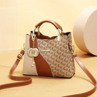 🎒 ✨👜Veelzijdige, elegante handtas in retrostijl, licht en luxueus, kan als schoudertas worden gedragen