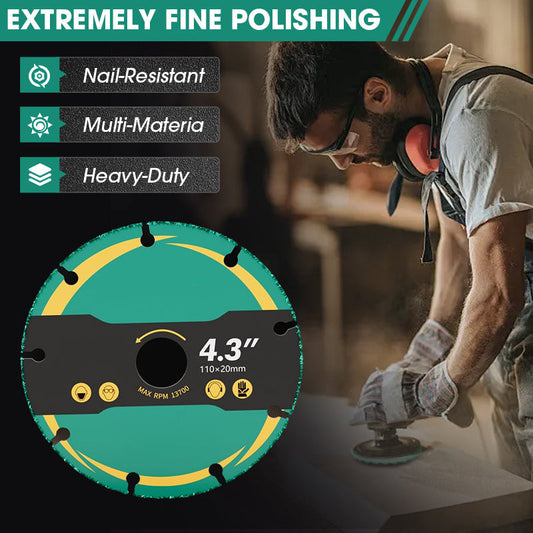 Houtbewerkingszaagbladen voor haakse slijpers