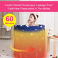 ⏳ Livraison gratuite - Baignoire pliable chauffée pour usage domestique