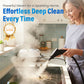🥳2026 HOT SALE🥳💞50K+ SOLD!📢⏰ 49% OFF! High‑Temp Steam Cleaner – 105°C steam, 15s heat‑up. Kills 99.9% germs, no chemicals. 6 levels, large 1100ml tank. Multi‑surface magic! 🔥✨