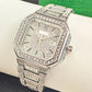 🎁New Arrival 53% OFF✨Luxury Square Rhinestone Watch – Elegant Sparkle for Every Occasion✨