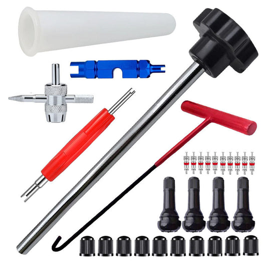 📢📢50% OFF !! ⏰ Quick Change Car Tire Valve Tool Kit – Fast, Easy & Hassle-Free ✨