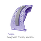 1 Magnetic Lumbar Stretcher – Acupressure Massage, Portable Design & Relieves Back Pain 🧘‍♂️✨