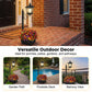 💐50% OFF ! Wrought Iron Solar Light – Retro Style & All-Weather 💡🌿