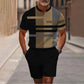 🔥60% OFF🔥Men's Quarter-Zip Shirt & Shorts Set