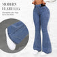 🥳2026 HOT SALE🥳💞50K+ SOLD!👵👖 50% OFF! High-Waist Stretch Flare Jeans – Gentle tummy control, comfy stretch. Flattering flare leg. Perfect for daily wear. 🌸✨