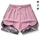 Women's Casual Athletic Shorts with Built-in Liner