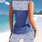 ⏰LAST DAY 60% OFF🌊Women's Tummy Control Tankini Set with Built-In Bra – Flattering Boho Swimwear with Shorts