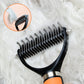 🔥 Hot 🔥Double-Sided Self-Cleaning Pet Grooming Brush