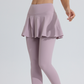Women's High-Waist Skort Leggings