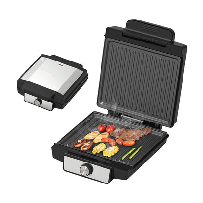 1400W Electric Panini Press Machine  & Grill Maker