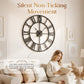 🥳2026 HOT SALE🥳💞50K+ SOLD!🕰️🤫 50% OFF! Vintage Industrial Wall Clock – Silent sweep movement, durable iron frame. Easy to read from across the room. A timeless accent for any wall. 🖤🛡️