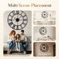 🥳2026 HOT SALE🥳💞50K+ SOLD!🕰️🤫 50% OFF! Vintage Industrial Wall Clock – Silent sweep movement, durable iron frame. Easy to read from across the room. A timeless accent for any wall. 🖤🛡️