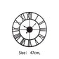 🥳2026 HOT SALE🥳💞50K+ SOLD!🕰️🤫 50% OFF! Vintage Industrial Wall Clock – Silent sweep movement, durable iron frame. Easy to read from across the room. A timeless accent for any wall. 🖤🛡️