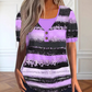 🔥 50% OFF New Arrivals! Striped Faux-Layer Henley Top – Effortless Everyday Style ✨👚 【Grab Yours】