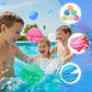 🎈 50% OFF NOW! 💧 12 PCS Non-Magnetic Silicone Water Balloon Toy – Reusable, leak-proof & eco-friendly – perfect for pool fights, beach fun or summer parties 💦
