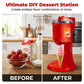 🥳2026 HOT SALE🥳💞50K+ SOLD!🍦🕹️ 50% OFF! Automatic Ice Cream Machine – 15‑min quick churn, 1.0L capacity. One‑touch dispensing. Homemade soft serve! 🍨✨