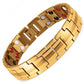 Men’s Retro Cross Double-Row Magnetic Bracelet