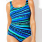 👙 Vibrant Printed One-Piece Swimsuit – Quick-Dry, High Stretch & Flattering. 50% OFF + Free Shipping!