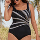 👙 Vibrant Printed One-Piece Swimsuit – Quick-Dry, High Stretch & Flattering. 50% OFF + Free Shipping!