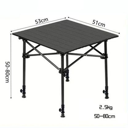 ☀️ Summer camping ！🏕️ Portable Folding Camping Table with Storage Bag