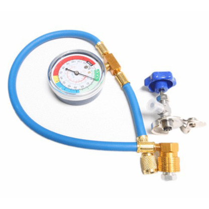 🎯 60% OFF! R134a AC Hose with Precision Gauge – Easy-to-Read Dial, Professional Grade 📊🚛 【Flash Sale】