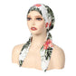 👒 LIMITED-TIME 50% OFF! ✨ Women's Floral Print Pre-Tied Head Scarf Turban – Soft, Elastic, Versatile 🌸