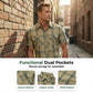 👔50% OFF! 🍂 Men's Casual Plaid Short Sleeve Shirt – Classic Pattern, Relaxed Fit, Breathable Comfort ✨