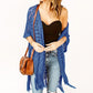 🌸 50% OFF NOW! 🌸 Women's Open-Front Knit Cover-Up with Tassel Fringe – Bohemian & Lightweight – Beach Essential 🌴