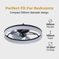 🌀🔇💡 LIMITED-TIME 68% OFF! Modern Quiet Ceiling Fan with LED Light – Ultra-Low Noise, Dimmable Brightness, Sleek Design – Perfect for Bedrooms, Living Rooms & Home Offices 🛏️✨